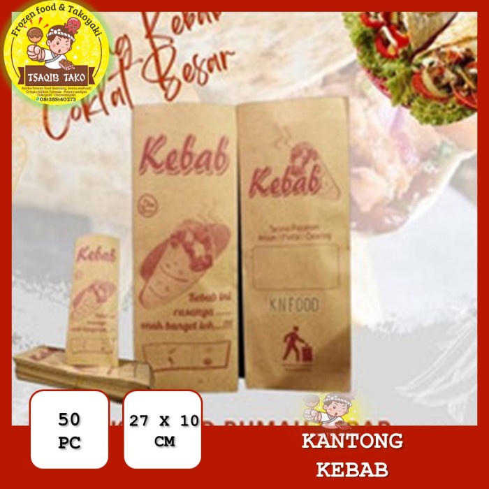

SOUVEN- PROMO Kemasan Kebab Coklat Besar- Kantong / SAMSON