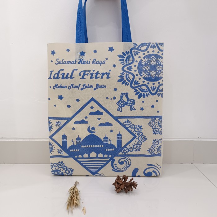 

SOUVEN- Tas goodiebag Spunbond Edisi Lebaran Idul Fitri 30 x 40