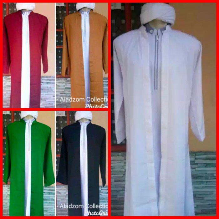 Jubah Luaran Habaib Ustad Saudi Bahan Bagus Banget Harga Promo