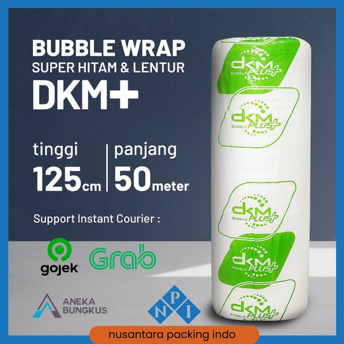 

SOUVEN- BUBBLE WRAP ; BUBLE WRAP ; BABEL WRAP BENING/HITAM 125x50 LENGKAP