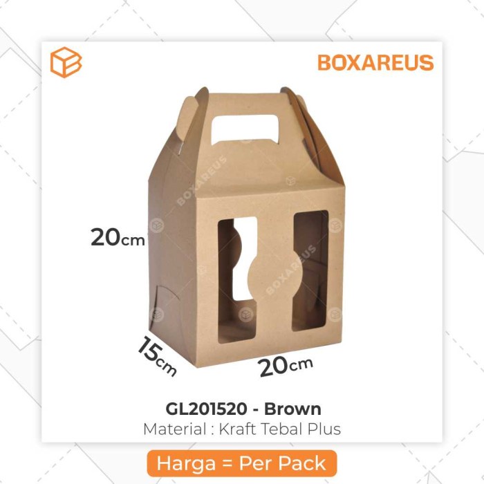 

SOUVEN- GL201520 Gable Box. Packaging. Dus. Kotak. Giftbox