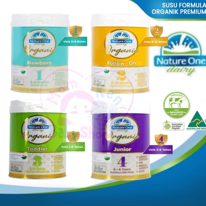 Nature One Dairy Organic 900 Gram / Susu Anak