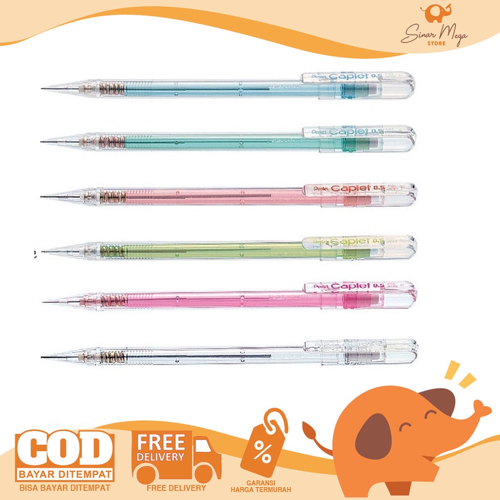 

IK! Pentel Pensil Mekanik Caplet 0,5 A105 Murah Berkualitas