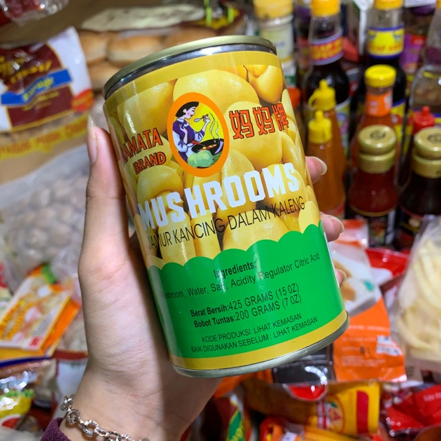 

Jamur kaleng (mamata brand)