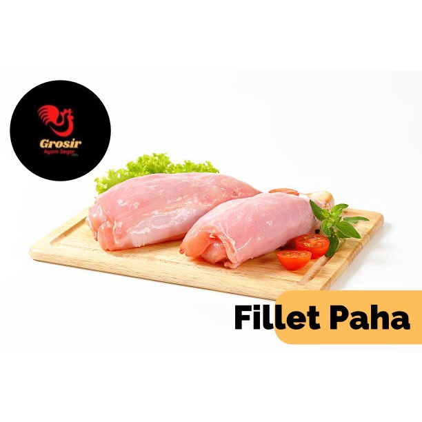 

Daging Ayam Paha Fillet Boneless Tanpa Kulit 1Kg