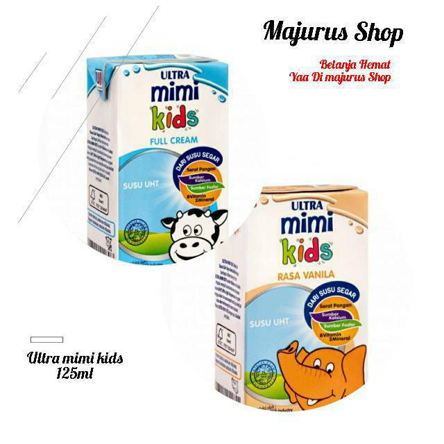 

Susu uht Ultra Mimi kids 125ml - [1 Dus/40 pcs]