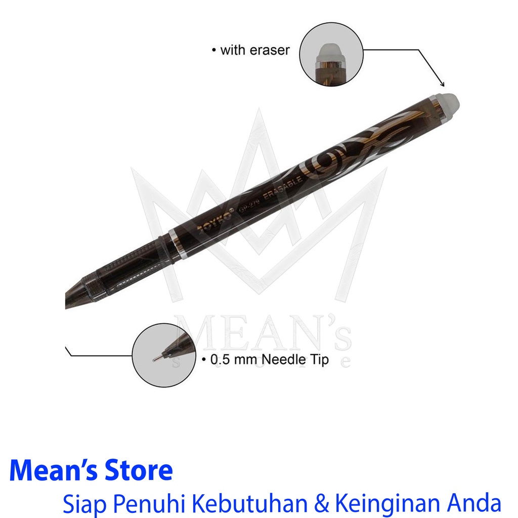 

IK! Pulpen Joyko Shokyo GP-279 / Pen Bisa Di Hapus / Erasable Pen GP 279