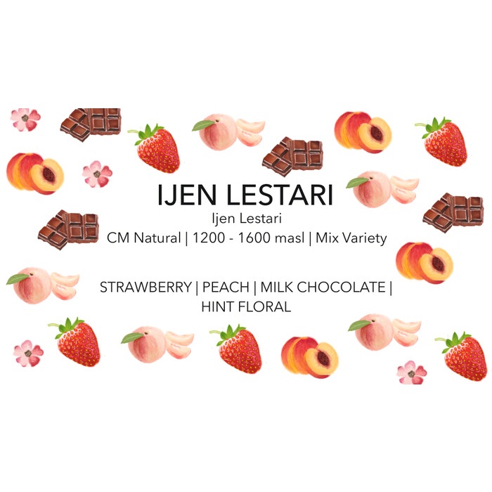 

JH8 Ijen Lestari - Carbonic Maceration Natural - Hana Roastery