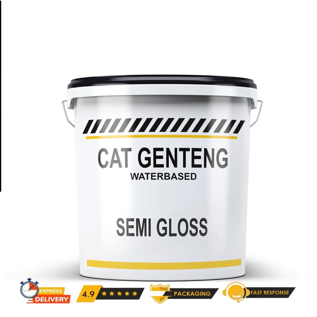 REAL PAINT ROOFCOAT Cat Genteng Ekonomis Tahan Cuaca 20Kg / Cat Genteng Waterproof