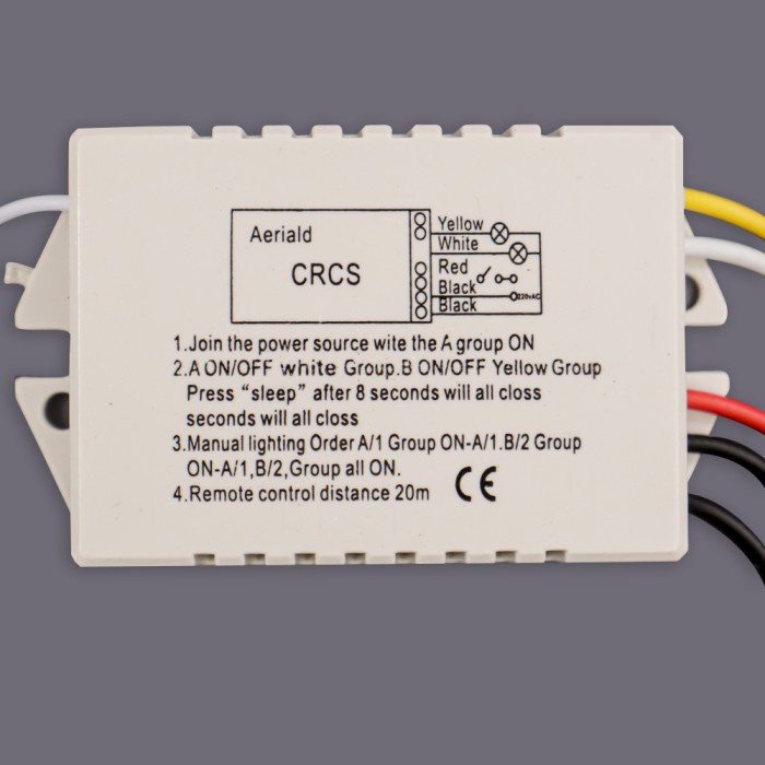 (Good) Saklar Lampu Rumah wireless dengan remot control