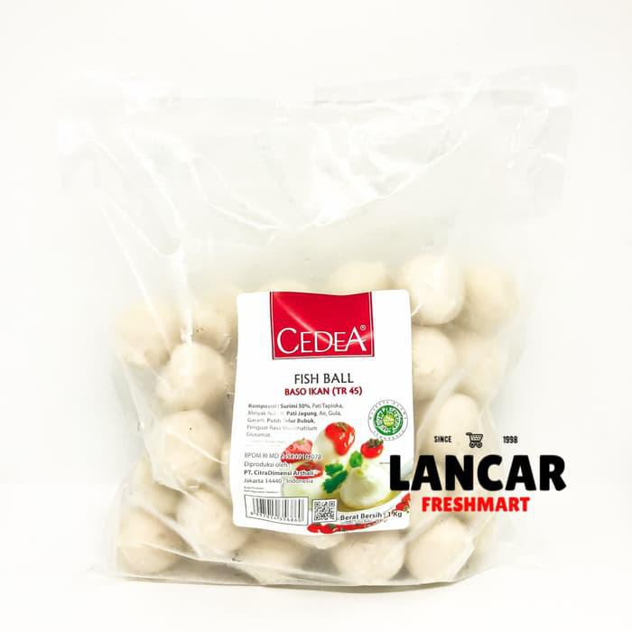 

CEDEA FISH BALL TR- 45.PCS (1KG)