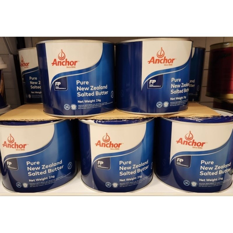

GRATIS ONGKIR - ANCHOR SALTED BUTTER 2KG/MENTEGA ASIN NEW ZEALAND