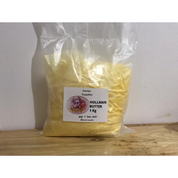 

Butter Hollman repack 1 kg, campuran mentega dan margarin harum