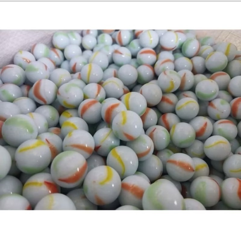 IK 1KG Kelereng Warna Dan Kelereng Susu Mainan Jadul Gandu