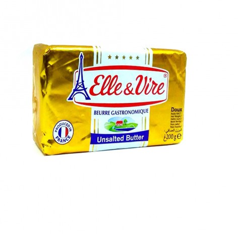 

Elle & Vire Unsalted Butter Packet - 200 g