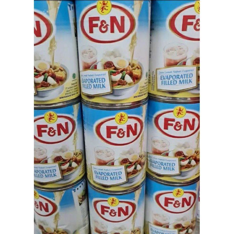

f&n evaporated filled milk 380g
