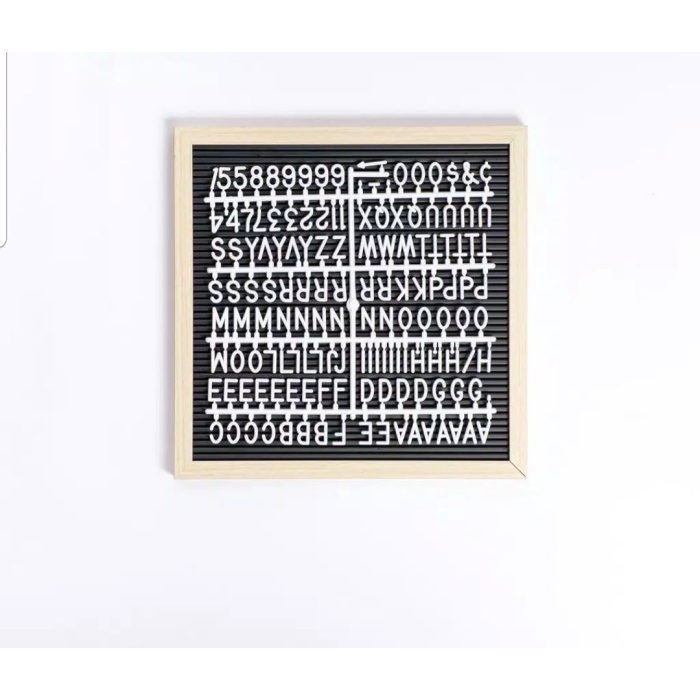 

[tmr] - PAPAN BAYI LETTER BOARD 30X30 CM (INCLUDE HURUF) PAPAN HURUF ANGKA