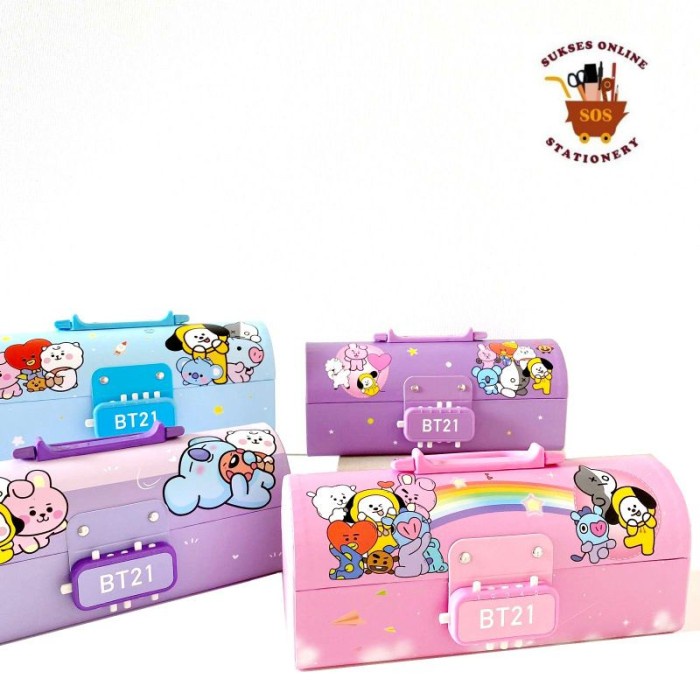 

[tmr] - SOS Kotak Pensil Karton D-3051 Unicorn / Tempat Pensil / Pencil Case