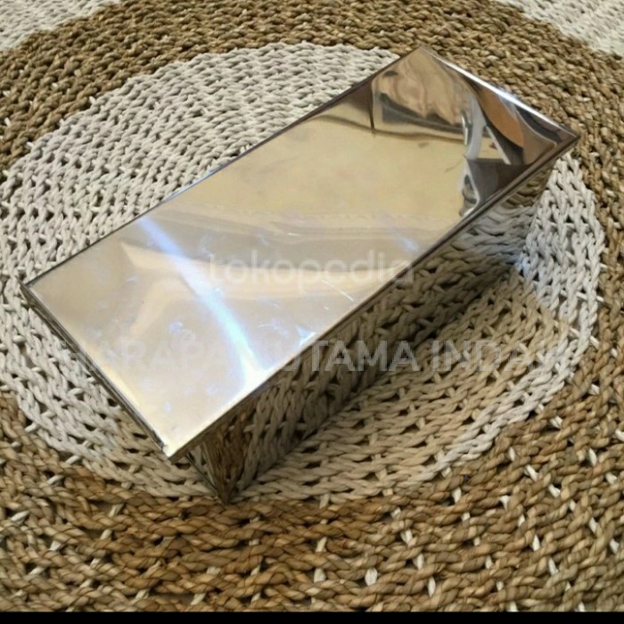 

..... Loyang Roti Tawar Tutup Stainless 20X10X10