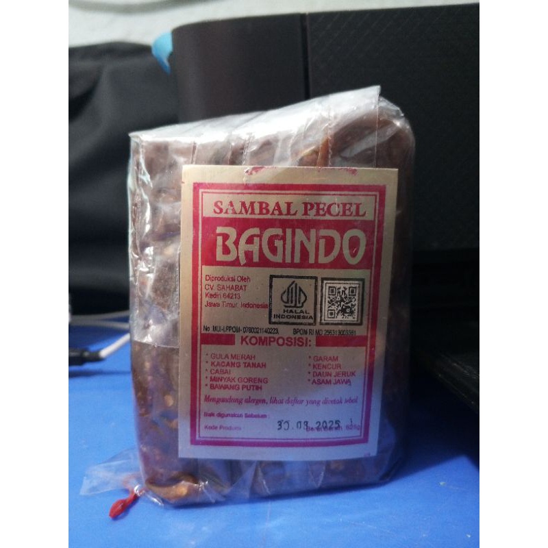 

bumbu pecel bagindo / sambel bumbu pecel bagindo / bumbu pecel instan / bumbu pecel kediri