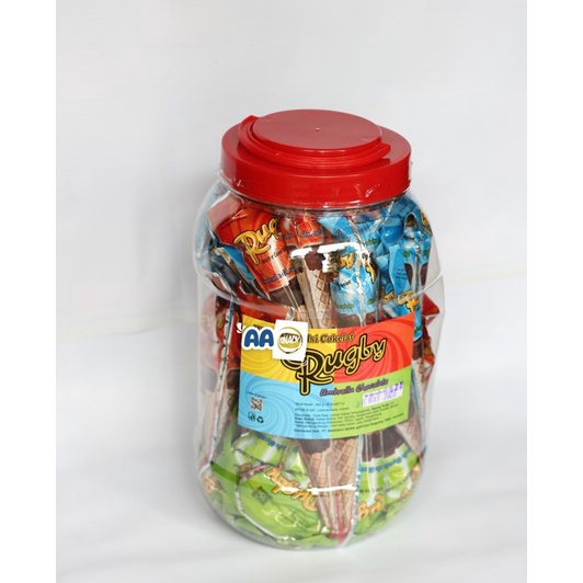 

HJ RUGBY WAFER CONE ISI COKELAT ISI 60 X 10GR