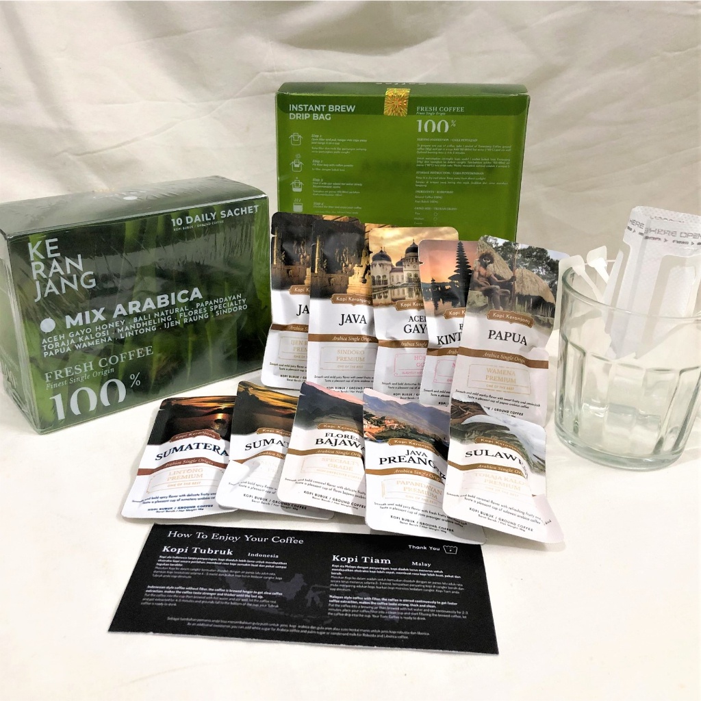 

HJ Paket Lengkap PREMIUM - Kopi Original Sachet - Small