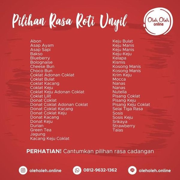 

HJ Roti Unyil Venus (Box isi 20)