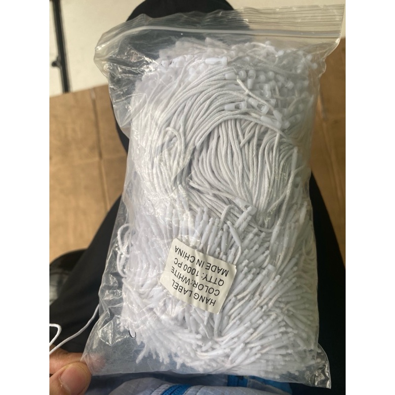 

Tali Hangtag Kulit Putih Isi 1000Pcs