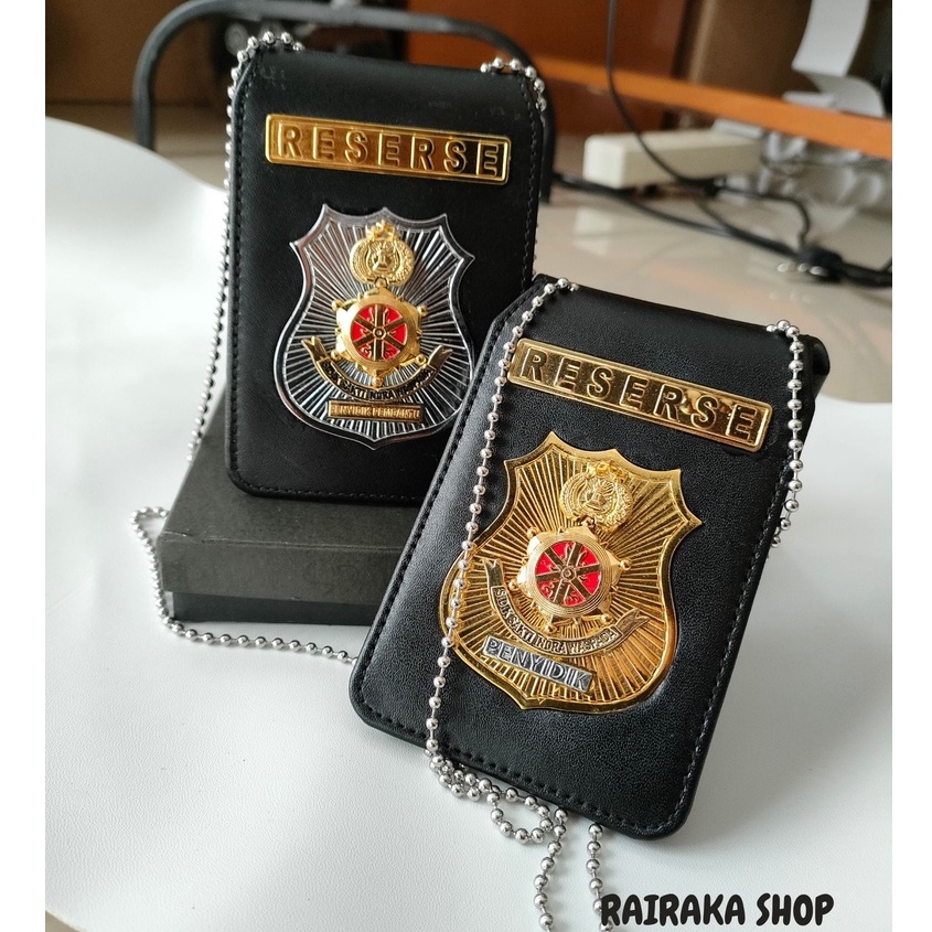 

Dompet ID Card Name Tag Kalung Lencana KTA Penyidik Reserse Model Terbaru