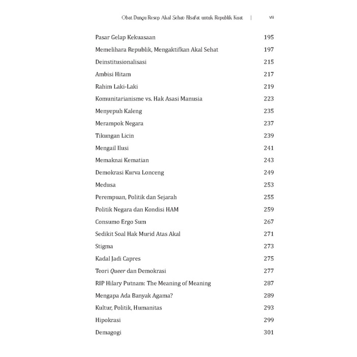 

HJK OBAT DUNGU RESEP AKAL SEHAT: Filsafat untuk Republik Kuat (Cet-1)