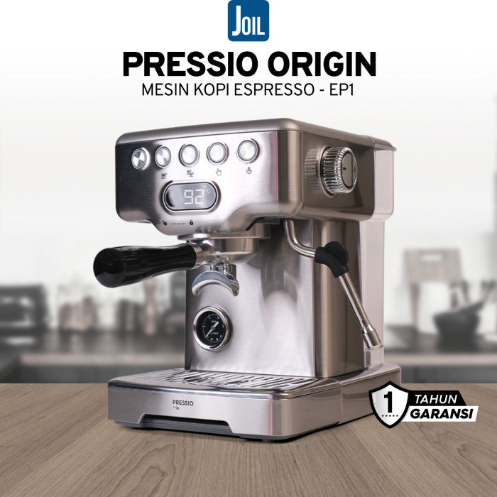 JAYAmart- Joil Pressio Origin Mesin Kopi Espresso Espresso Machine Home Barista Brewing Pressure 15
