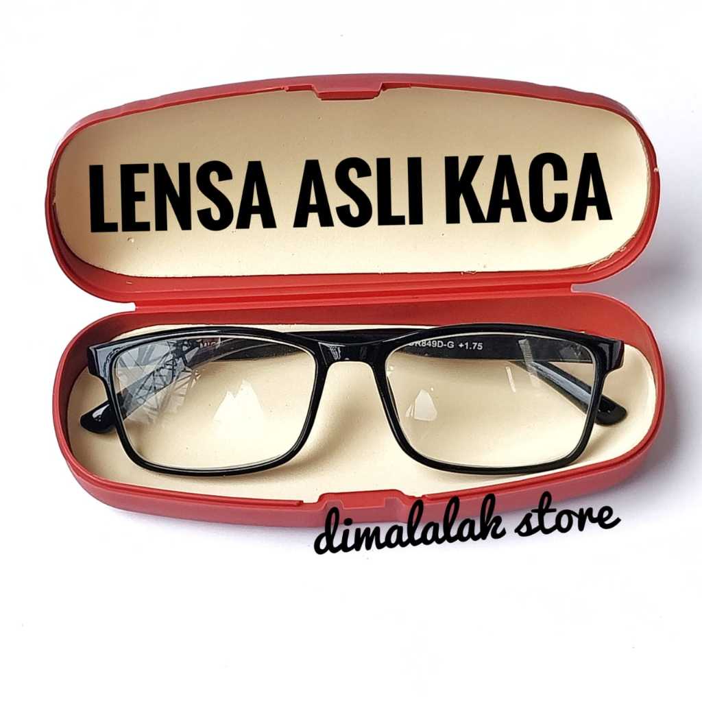 ACCMT- KACAMATA BACA LENSA /ASLI KACA KACAMATA PLUS PRIA DAN WANITA PLUS 1.00 SAMPAI PLUS 3.00 FREE