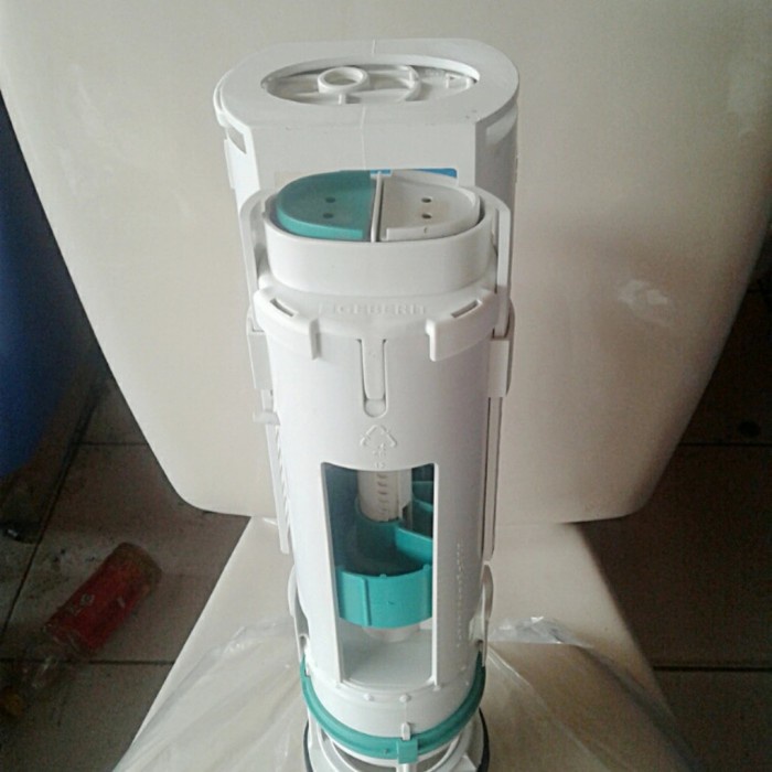 alat flushing tabung closet toilet duduk toto dual flush