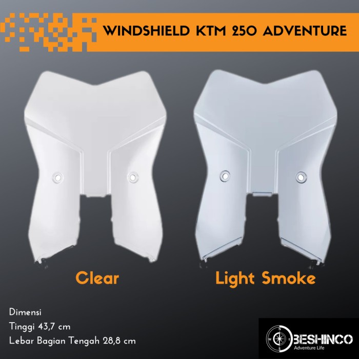 Windshield KTM 250 Adventure