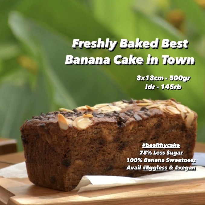 

Best Seller Banana Cake Luxon Bakery Almond ChocoChips