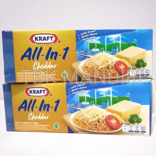 

Keju Kraft All In One 2kg / Kraft All In 1 Murah