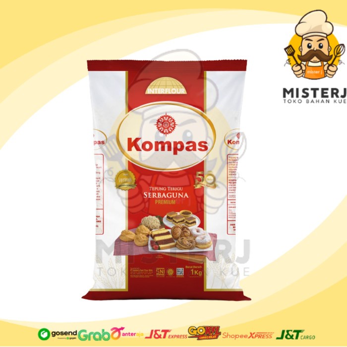 

(Good) Kompas Tepung Terigu Serbaguna Premium 1 Kg