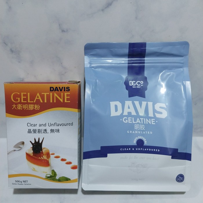 

BUBUK GELATIN / GELATINE / DAVIS GELATINE