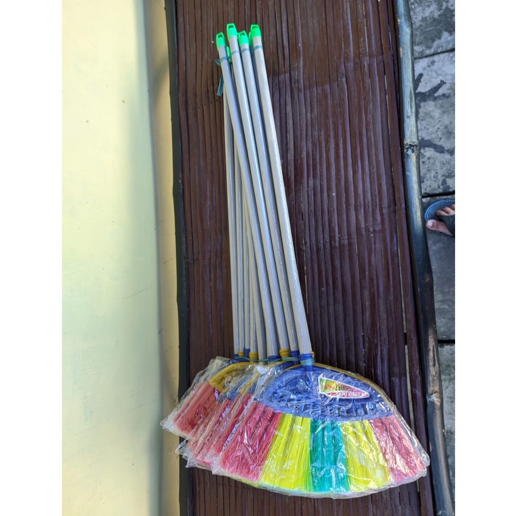 Terlaris Sapu Lantai Murah / Sapu Asli Macan /Sapu Senar 2 Banteng