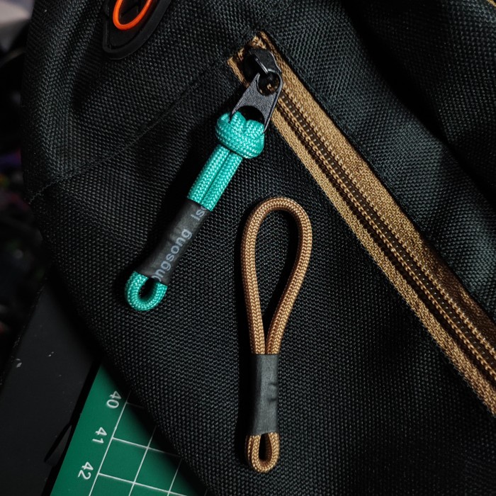 Paracord Zipper Pulls / Tarikan / Puller Resleting Custom Handmade #5