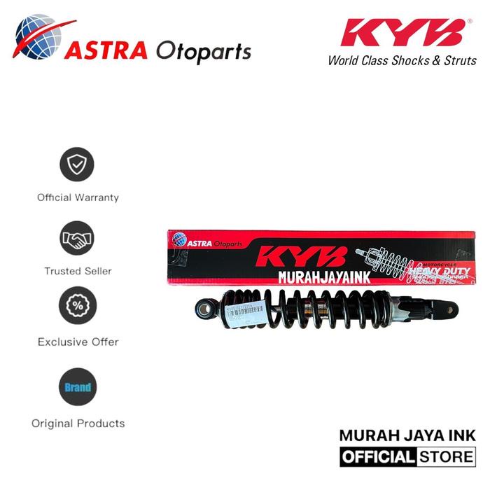 Shockbreaker KYB KAYABA HEAVY DUTY ALL TYPE MATIC 330MM BELAKANG ORIGINAL
