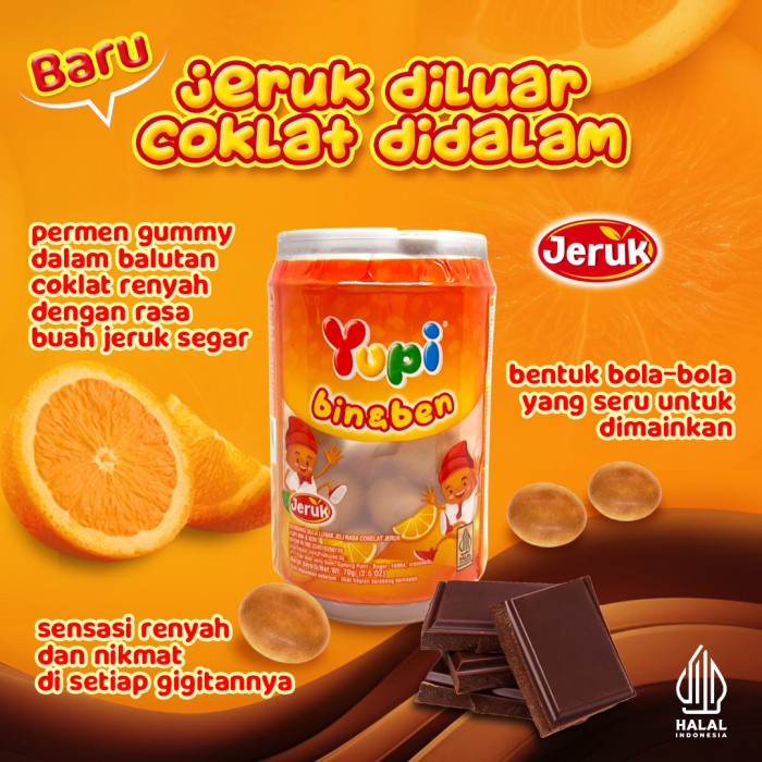 

Paket Yupi Bin & Ben Jeruk Bottle