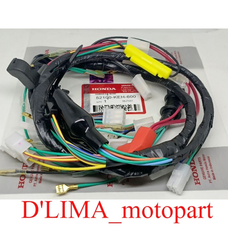 KABEL BODY KEH/KYE HONDA MEGAPRO PRIMUS STATER MEGAPRO NEW . ORIGINAL