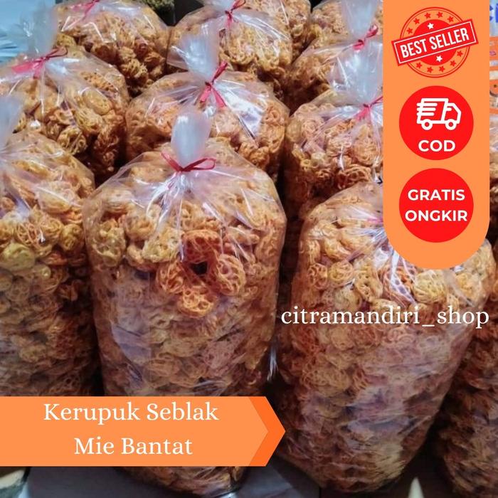 

Kerupuk Seblak Rafael Rasa Pedas Daun Jeruk 1 KG Food Snacks Makanan kering Cemilan