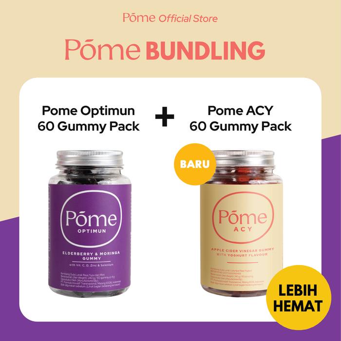 

Pome Bundling (Pome Optimun 1 Botol + Pome ACY (Yoghurt Flavor) 1 Botol)