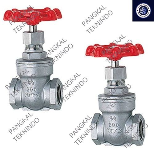 Jual [READY] Gate Valve KITZ Stainless SS 304 1" Inch JIS 10K / Gate Valve Kitz Stainless Drat DN25