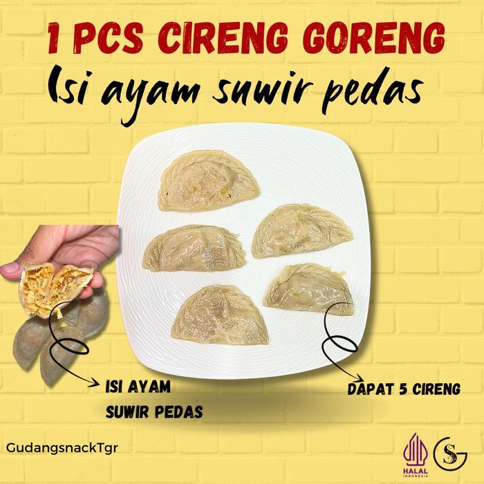 

[GORENG] PAKET USAHA 7 BUNGKUS CIRENG GORENG AYAM SUWIR PEDAS FOOD CHILLI GUDANGSNACKTGR