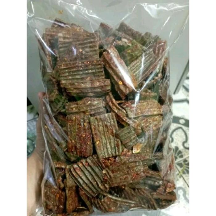 

kerupuk jengkol pedas daun jeruk isi 1kg Food Snack