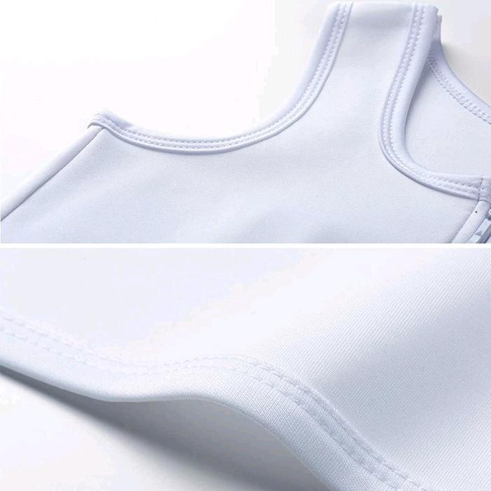 

HJK Breast Binder perata dada model risleting depan PREMIUM