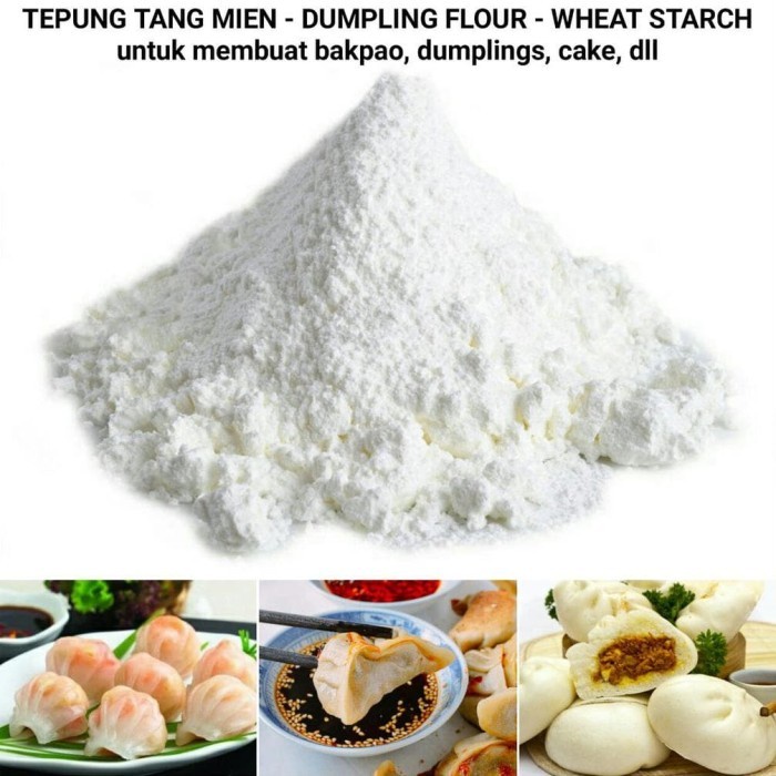 

(Good) TEPUNG TANG MIEN 250GR - TANG MIAN - TENG MIAN - WHEAT STARCH - PATI